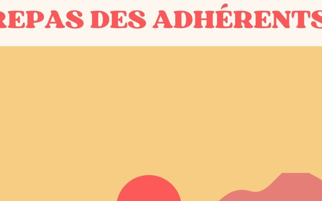Repas des adhérents